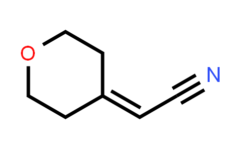 CAS No. 204651-40-1, 2-(Tetrahydro-4H-pyran-4-ylidene)acetonitrile