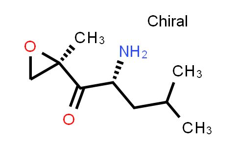 CAS No. 2049023-98-3, (R)-2-Amino-4-methyl-1-((R)-2-methyloxiran-2-yl)pentan-1-one