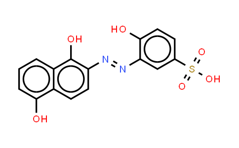 CAS No. 2052-25-7, Na 3-(1,5-DiOH-2-naphthyl)azo-4-OHbenzenesulphonate