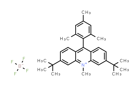 CAS No. 2054779-48-3, 3,6-di-tert-butyl-9-mesityl-10-methylacridin-10-ium tetrafluoroborate