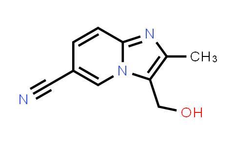 CAS No. 2055660-85-8, 3-(Hydroxymethyl)-2-methylimidazo[1,2-a]pyridine-6-carbonitrile