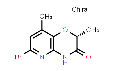 CAS No. 2055661-02-2, (R)-6-Bromo-2,8-dimethyl-2H-pyrido[3,2-b][1,4]oxazin-3(4H)-one
