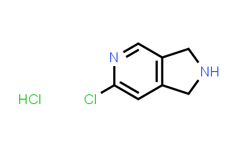 CAS No. 2055840-67-8, 6-Chloro-1H,2H,3H-pyrrolo[3,4-c]pyridine hydrochloride
