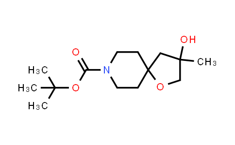 CAS No. 2055840-78-1, tert-Butyl 3-hydroxy-3-methyl-1-oxa-8-azaspiro[4.5]decane-8-carboxylate