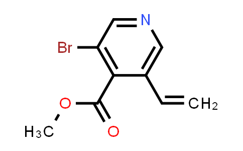 CAS No. 2055840-93-0, Methyl 3-bromo-5-ethenylpyridine-4-carboxylate