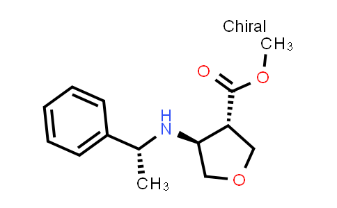 MC538588 | 2055840-97-4 | rel-Methyl (3S,4S)-4-{[(1R)-1-phenylethyl]amino}oxolane-3-carboxylate