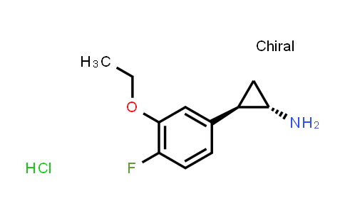 CAS No. 2055841-10-4, (1S,2R)-rel-2-(3-Ethoxy-4-fluorophenyl)cyclopropan-1-amine hydrochloride
