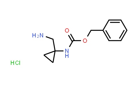 CAS No. 2055841-99-9, Benzyl N-[1-(aminomethyl)cyclopropyl]carbamate hydrochloride