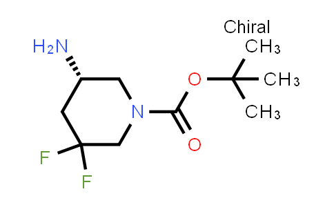 CAS No. 2055848-76-3, tert-Butyl (5S)-5-amino-3,3-difluoropiperidine-1-carboxylate