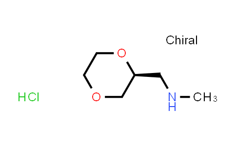 CAS No. 2055848-87-6, {[(2S)-1,4-dioxan-2-yl]methyl}(methyl)amine hydrochloride