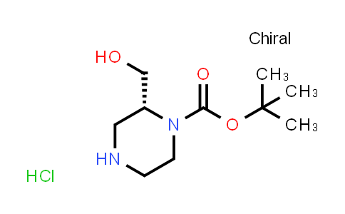 CAS No. 2055848-88-7, tert-Butyl (R)-2-(hydroxymethyl)piperazine-1-carboxylate hydrochloride