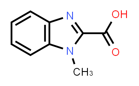 CAS No. 20572-01-4, 1-Methyl-1H-benzo[d]imidazole-2-carboxylic acid