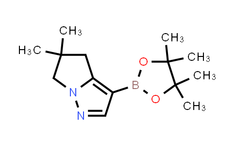 CAS No. 2057507-59-0, 5,5-Dimethyl-3-(4,4,5,5-tetramethyl-1,3,2-dioxaborolan-2-yl)-5,6-dihydro-4H-pyrrolo[1,2-b]pyrazole