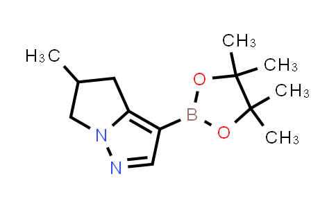 CAS No. 2057508-92-4, 5-Methyl-3-(4,4,5,5-tetramethyl-1,3,2-dioxaborolan-2-yl)-5,6-dihydro-4H-pyrrolo[1,2-b]pyrazole