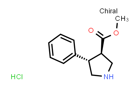 CAS No. 2059917-87-0, Rac-methyl (3R,4S)-4-phenylpyrrolidine-3-carboxylate hydrochloride