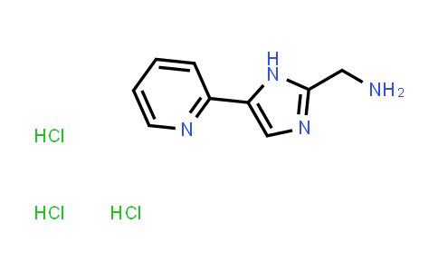 CAS No. 2060007-34-1, (5-(Pyridin-2-yl)-1H-imidazol-2-yl)methanamine trihydrochloride
