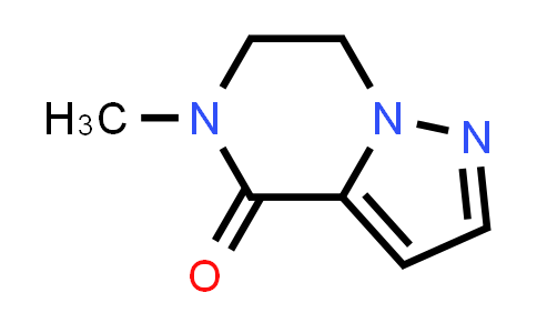 CAS No. 2060026-96-0, 5-Methyl-6,7-dihydropyrazolo[1,5-a]pyrazin-4(5H)-one