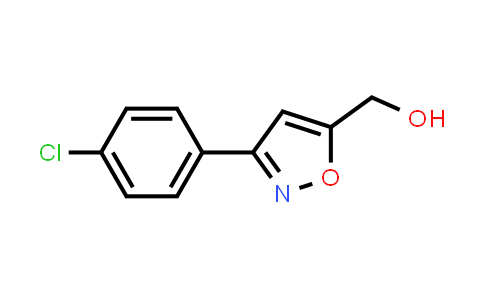 CAS No. 206055-90-5, (3-(4-Chlorophenyl)isoxazol-5-yl)methanol