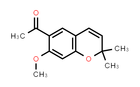 CAS No. 20628-09-5, Ketone, 7-methoxy-2,2-dimethyl-2H-1-benzopyran-6-yl methyl