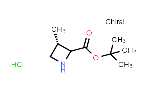 CAS No. 2064338-07-2, tert-Butyl (3S)-3-methylazetidine-2-carboxylate hydrochloride