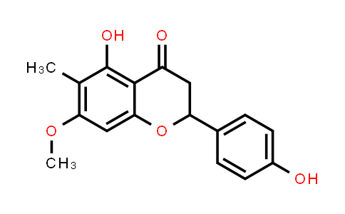 CAS No. 206560-99-8, 5,4'-Dihydroxy-6-methyl-7-methoxyflavanone