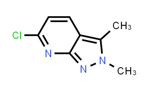 CAS No. 2067257-98-9, 6-Chloro-2,3-dimethyl-2H-pyrazolo[3,4-b]pyridine