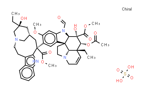CAS No. 2068-78-2, Vincristine (sulfate)