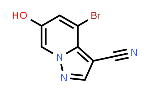 CAS No. 2068065-05-2, 4-Bromo-6-hydroxypyrazolo[1,5-a]pyridine-3-carbonitrile