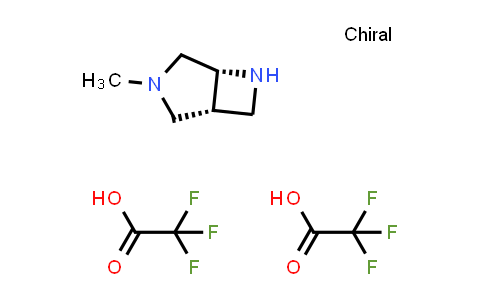 CAS No. 2068137-95-9, (1R,5R)-3-Methyl-3,6-diazabicyclo[3.2.0]heptane bis(2,2,2-trifluoroacetate)
