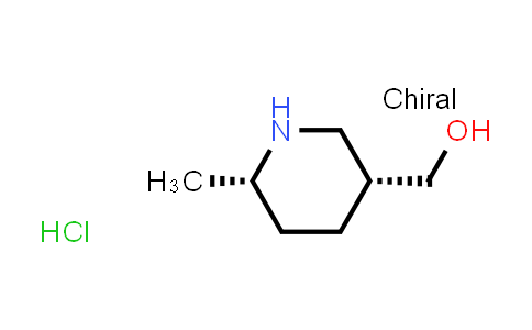 CAS No. 2068138-08-7, [(3R,6S)-6-Methylpiperidin-3-yl]methanol hydrochloride