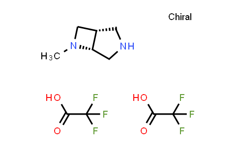 CAS No. 2068138-20-3, (1S,5R)-6-methyl-3,6-diazabicyclo[3.2.0]heptane bis(2,2,2-trifluoroacetate)
