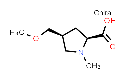 CAS No. 2070009-53-7, (2S,4S)-4-(methoxymethyl)-1-methylpyrrolidine -2-carboxylic acid