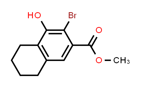CAS No. 2070014-76-3, Methyl 3-bromo-4-hydroxy-5,6,7,8-tetrahydronaphthalene-2-carboxylate