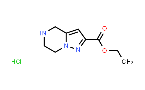 CAS No. 2070015-34-6, Ethyl 4,5,6,7-tetrahydropyrazolo[1,5-a]pyrazine-2-carboxylate hydrochloride