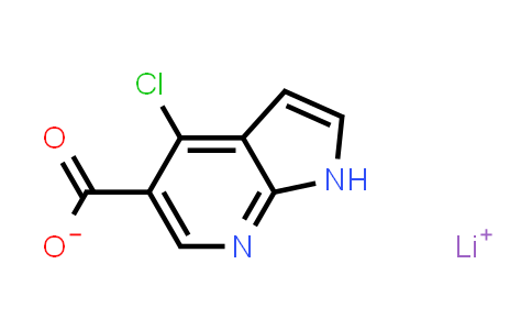 CAS No. 2070015-37-9, Lithium 4-chloro-1H-pyrrolo[2,3-b]pyridine-5-carboxylate