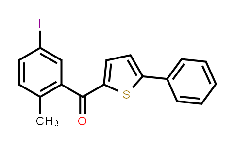 CAS No. 2070015-44-8, (5-Iodo-2-methylphenyl)(5-phenylthiophen-2-yl)methanone