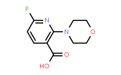 CAS No. 2070856-05-0, 6-Fluoro-2-morpholinonicotinic acid