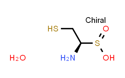 CAS No. 207121-48-0, (1R)-1-amino-2-mercaptoethanesulfinic acid hydrate