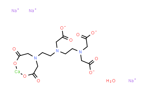 CAS No. 207226-35-5, Diethylenetriaminepentaacetic acid calcium (trisodium salt hydrate)