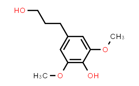 CAS No. 20736-25-8, 4-(3-hydroxypropyl)-2,6-dimethoxyphenol