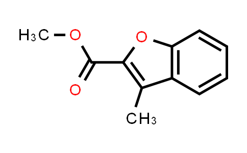 CAS No. 2076-36-0, 3-Methylbenzofuran-2-carboxylic acid methyl ester