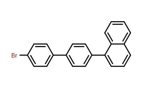 CAS No. 207612-71-3, 1-(4'-Bromo-[1,1'-biphenyl]-4-yl)naphthalene