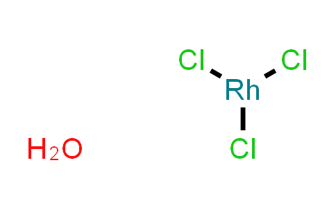 CAS No. 20765-98-4, Rhodium trichloride hydrate