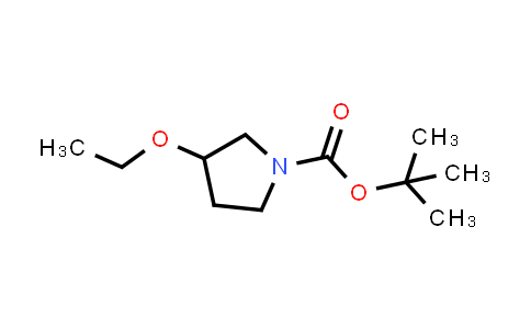 CAS No. 207746-96-1, tert-Butyl 3-ethoxypyrrolidine-1-carboxylate