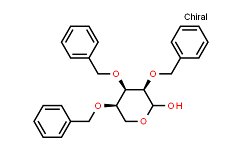 CAS No. 20787-21-7, (3R,4R,5R)-3,4,5-tris(Benzyloxy)tetrahydro-2H-pyran-2-ol