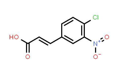 CAS No. 20797-48-2, 3-(4-Chloro-3-nitrophenyl)acrylic acid