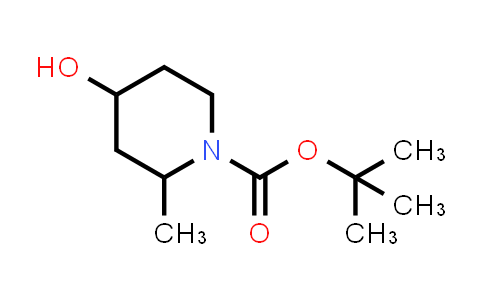 CAS No. 208046-23-5, tert-Butyl 4-hydroxy-2-methylpiperidine-1-carboxylate