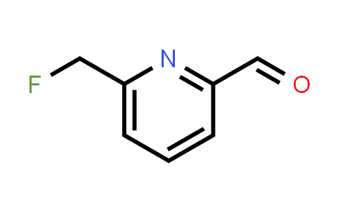 CAS No. 208111-28-8, 6-(Fluoromethyl)picolinaldehyde