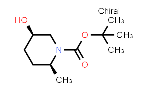CAS No. 2081972-05-4, tert-Butyl (2S,5R)-5-hydroxy-2-methylpiperidine-1-carboxylate