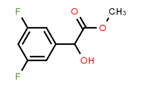 CAS No. 208259-37-4, Methyl 2-(3,5-difluorophenyl)-2-hydroxyacetate